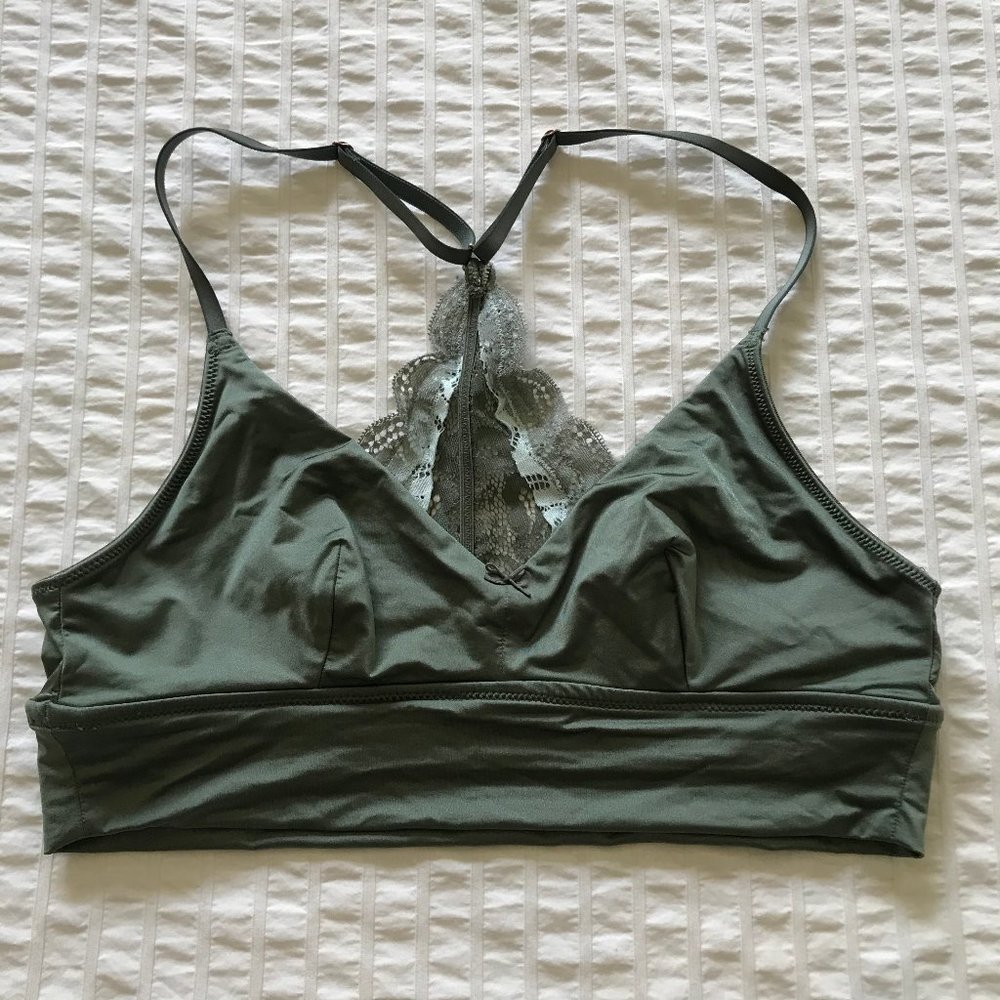 Aerie - Silk Racerback Lace Bralette
